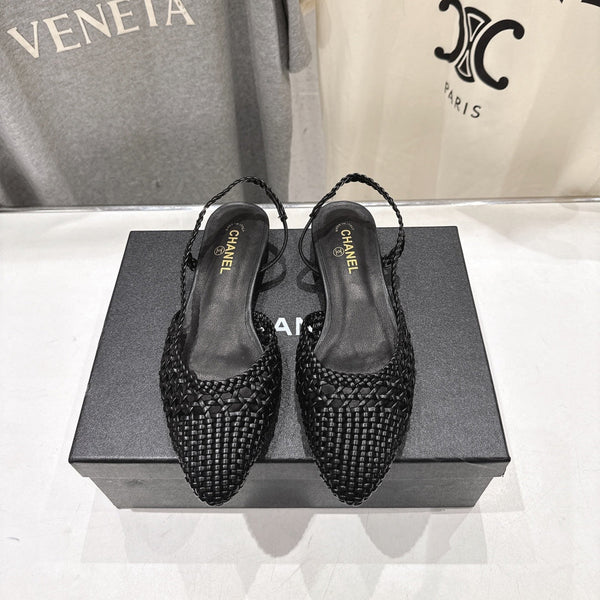 CC 26s Slingback Flat Black Distinct Woven 888093
