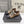 CC 26s Square-Toe Lace-Up Shoes with Leopard Print Scarf Black Beige Leather 946032
