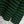 Miu Miu 25 Striped Long-sleeved T-shirt Green Cotton