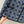 CD 25 Round Neck Suit Small Jacket Blue Cotton Silk