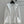 LV 25 Pleated Waist Round Neck Shirt White Cotton