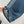 CD Stripe Straight Jeans Blue Cotton