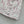 CC 25 Printed Denim Single-breasted Short Skirt Pink White Cotton
