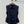 Loewe 25 Lace-up Waist Sleeveless Shirt Dark Blue Linen
