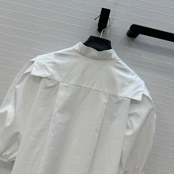LV Loui's Latest French Elegant Palace Shirt White Cotton