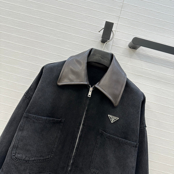 Prada 2025 Jacket Black Denim