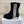 Dior 2025 Tribales Heeled Ankle Boot 50mm Black mix White Suede 501189