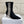 Dior 2025 Tribales Heeled Ankle Boot 50mm Black mix White Suede 501189