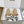 CD 26s Bow Kitten Flat Open Back Sandals White Blue Lambskin 909652