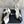 CC 26s Slingback White Black Embossed Lambskin 909544