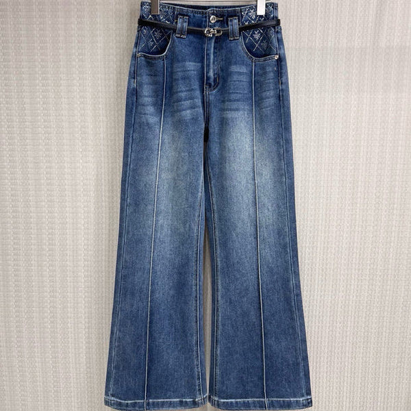 CD 2026 Washed Blue Pants Cotton 400650