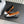CC 26s Ballet Flat Black Orange Horsehair 850774