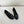 Ballet Flats Black Tweed Grosgrain Flower