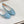 Ballet Flats Cloud Blue Cloth Calfskin