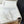 Petal Anagram Slide in White Soft Calfskin 273513