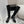CD Belle-D Heeled Boot Black Lambskin