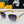 BAGUETTE SQUARE FRAME SUNGLASSES FE40051 IN METAL