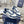CD B27 Sneaker 30mm In Dark Blue Mix White Denim Fabric 100625