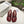 Loewe 25 Pebble Mule Ruby Red Lambskin