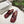 Loewe 25 Pebble Mule Ruby Red Lambskin
