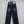 CC 26s Wide-Leg Pants Dark Grey Denim 407865