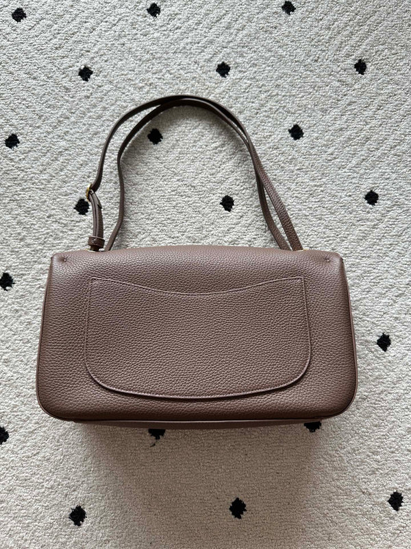 CC 26s Maxi Flap Bag 32cm Coffee Calfskin GHW