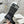 D-Major Boot In Black Mix White Denim Fabric 100564