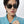RECTANGULAR FRAME SUNGLASSES G01810 IN METAL