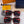 SQUARE SUNGLASSES L081 IN BLACK RED ACETATE