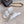 dad sandal mule white lambskin silver buckle