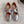 ALAIA CRISS CROSS BALLET FLAT IN SILVER LAMBSKIN