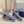 CD AND STONE ISLAND B57 Low-Top Sneaker – Limited And Numbered Edition Blue Mix Red Calfskin