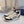 CD B57 Mid-Top Sneaker White Beige Mix Black Calfskin And Oblique Jacquard