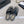 CC Thong Slippers In Black Lambskin Mix Chain