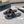 CC Thong Slippers In Black Lambskin Mix Chain