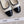 CC Cap Toe Slingback Black White Lambskin 404284