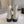 CC Ankle Boot 30mm Slight Beige Cowhide Sliver Glitter 464578