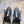 Prada 26s Open-Back High Heels Black Patent Leather 615386