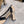 CC FW26 Square Cap Toe Slingback 8.5cm Black Beige Patent Leather 723689