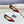 ROCKSTUD FLAT PUMP IN BERRY RED CALFSKIN