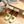 Loew Anagram Espadrille Yellow Brown Leather and Canvas