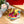 GARAVANI PRINTED COLORFUL CANVAS HIGH SANDAL 95 MM WITH EMBROIDERED LOGO