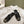 BLACK SHINY LAMBSKIN SQUARE TOE FLAT MULES GOLD BUCKLE