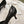 POINTED BB BLACK BUCKLE KITTEN HEEL PUMPS IN BLACK SMOOTH LAMBSKIN