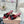 Miu Mordoré Black Bows Mules 50mm Burgundy Cowhide 445520