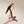 FENDI HIGH-HEELED 85 MM IN CHERRY RED LAMBSKIN WITH GOLD HARDWARE