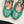 CC HIGH MARY JANE SEA GREEN LAMBSKIN