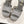 CC HIGH SANDAL GREY SUEDE CALFSKIN