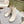 Loewe Round-Toed Boots 55mm White Mixed Sheepskin 448455