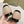 HM Mocassins Royal Loafers Black Beige Sheepskin 445009